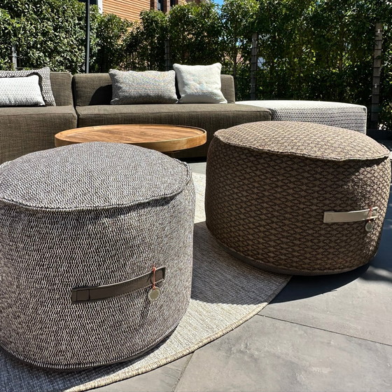 Image 1 of Conjunto de salón orgánico para exteriores, resistente a la intemperie