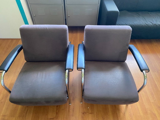 Leolux armchairs "Scylla" for sale