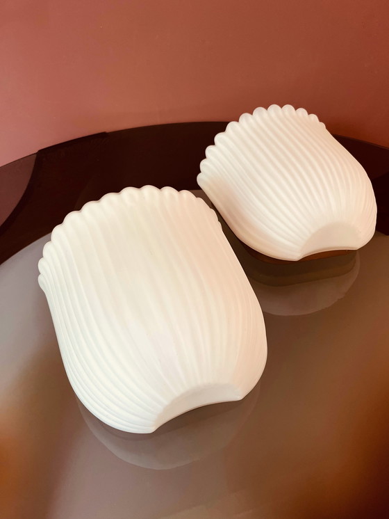 Image 1 of Set Glashütte Tulip Wall Lamps