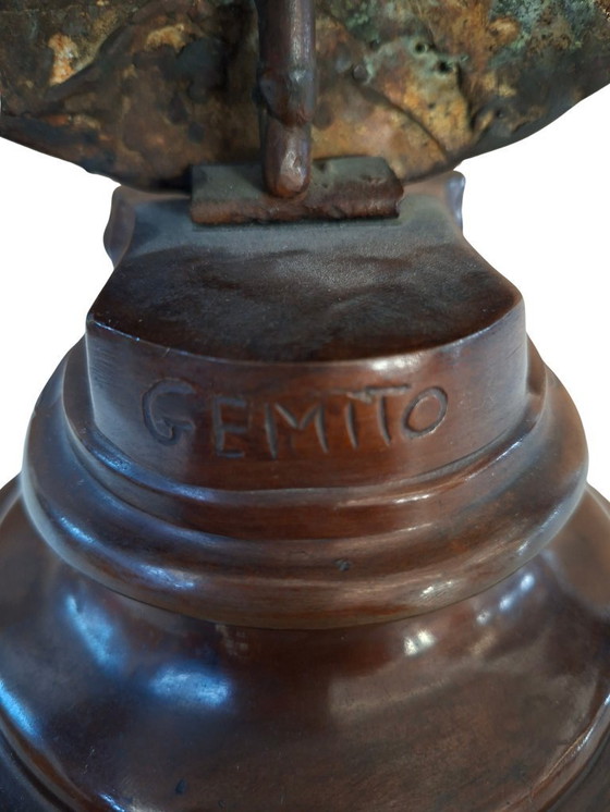 Image 1 of Prestigious Bronze Bust of Vincenzo Gemito "Alessandro" (Anastolè) 1890