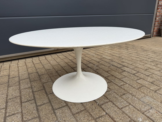 Image 1 of Table basse haute tulipe vintage Knoll, Eero Saarinen