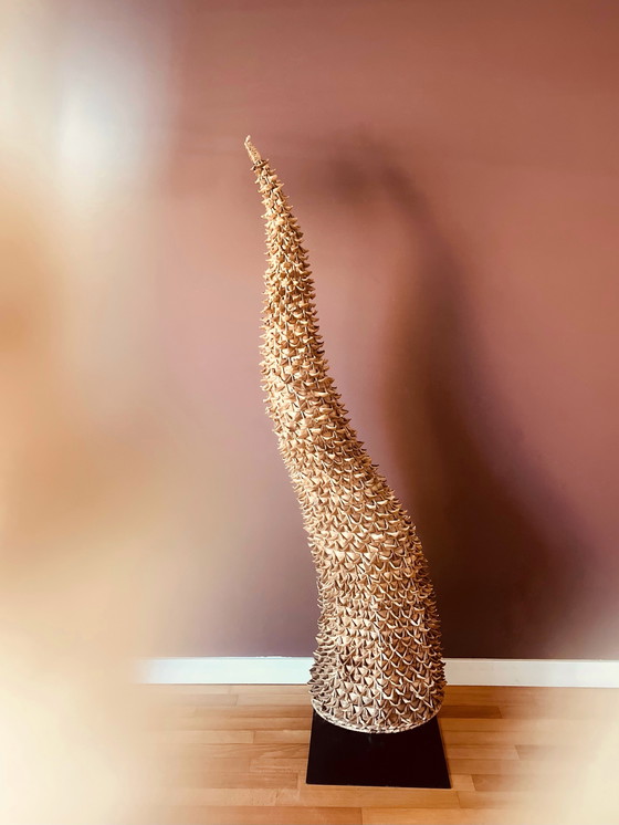 Image 1 of Very unique! Large Boho lamp
