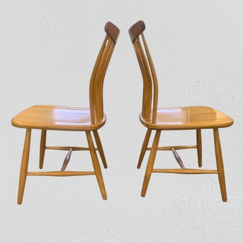 Image 1 of Gewölbte Stühle von Åkerblom & Eklöf für Åkerblom