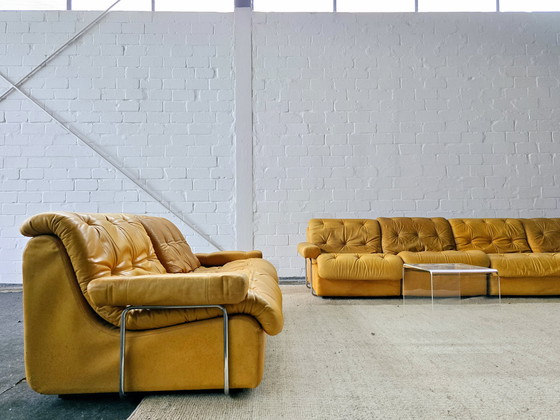 Image 1 of Modular sofa Vintage sofa armchair 6üs 70s seating set Mid - Century