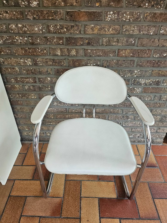 Image 1 of Set : 4x Effezeta stoelen & tafel