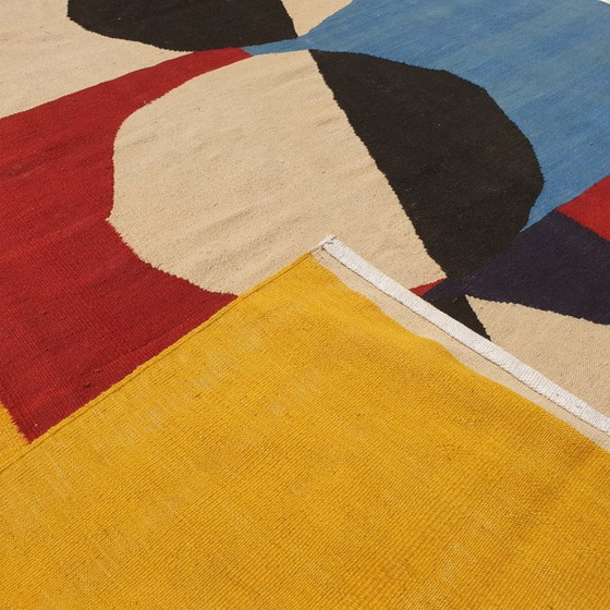 Sonia Delaunay Jardin d'Espagne 1970 Rug Tapestry | Wool | 246×175 cm – Rugs & carpets, Cotton (photo 11 of 11)