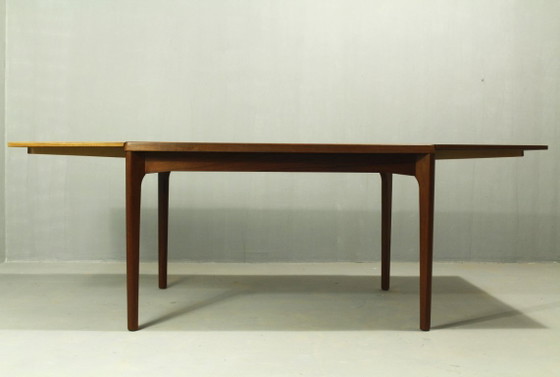 Teak Dining Table by Henning Kjaernulf, Denmark, 1960s – Vejle Stolefabrik., Wood (photo 15 of 16)