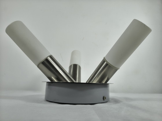 Image 1 of Moderne Badezimmer-Deckenleuchte aus Stahl, 3-flammig, inkl. LED-Beleuchtung von Dilan