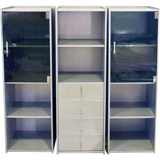 Muebles modulares vintage de Vittorio Introini para Bernini, década de 1970