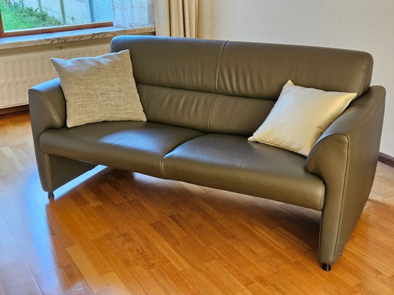 Image 1 of Sofá de 2,5 plazas y 2 sillones de piel de Montel Mondi