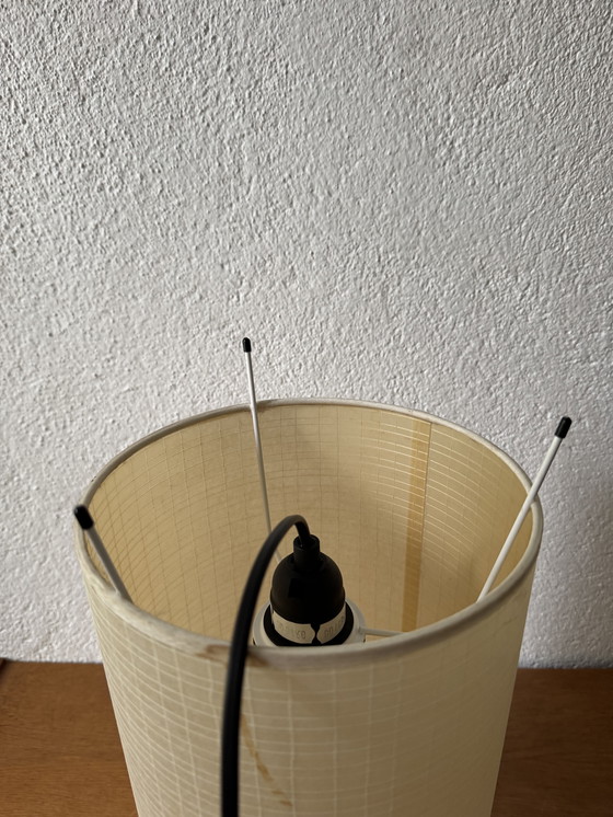 Image 1 of Lampada di carta cilindrica SCE anni '80