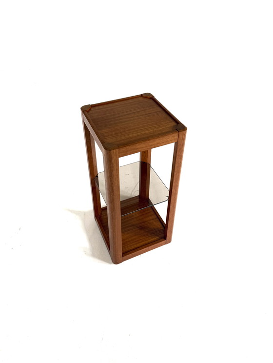 Image 1 of Vintage teak plant stand, Uldum Møbelfabrik ‘60
