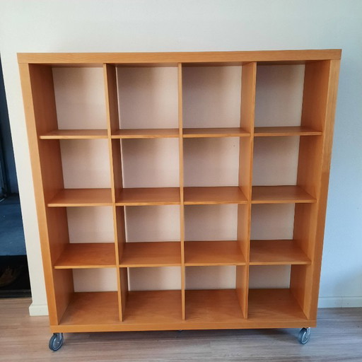 Open bookcase Magna by Habitat on wheels – boekenkasten, Wood