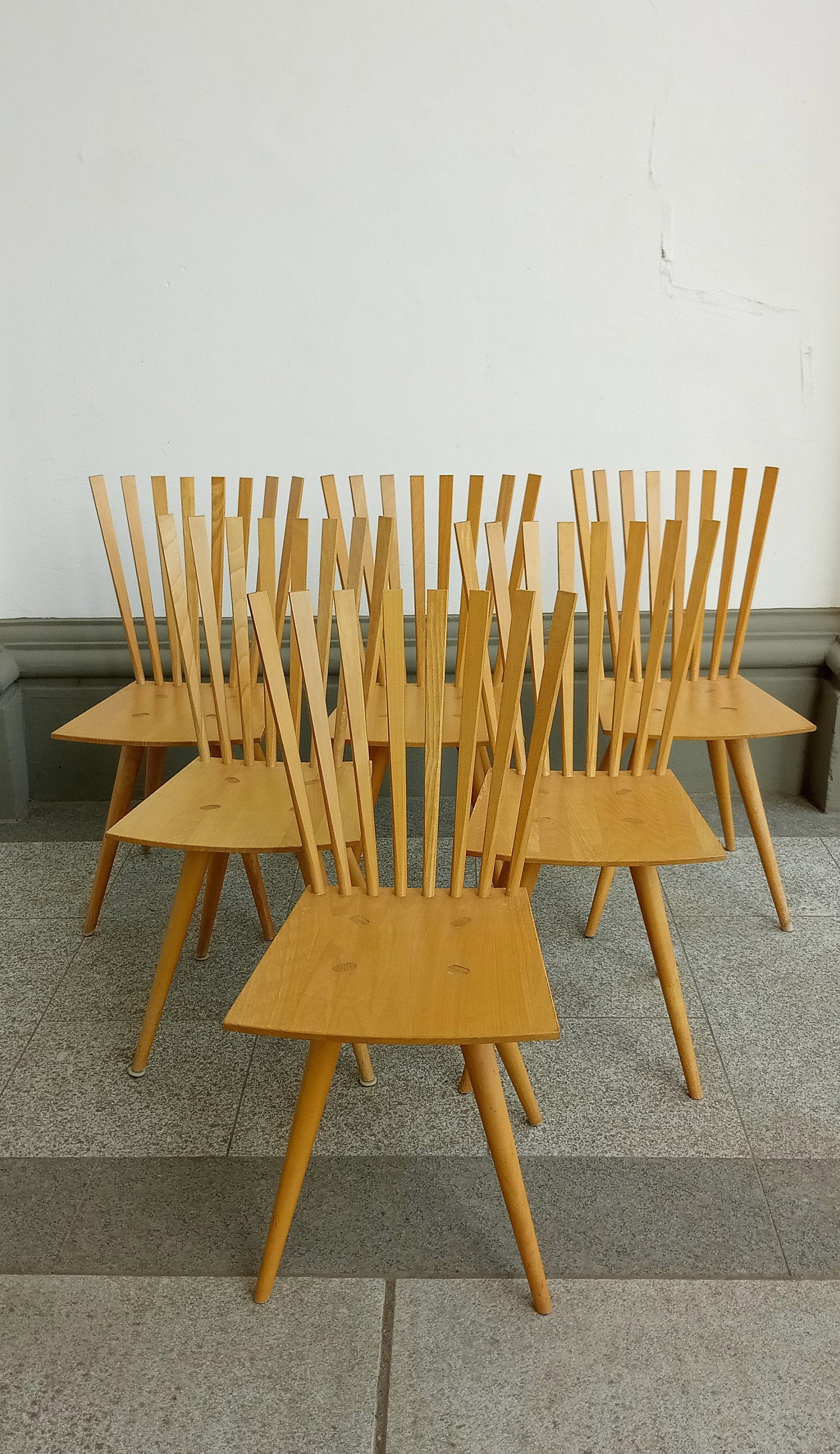 Mikado Chairs By Johannes Foersom And Peter Hiort-Lorenzen For