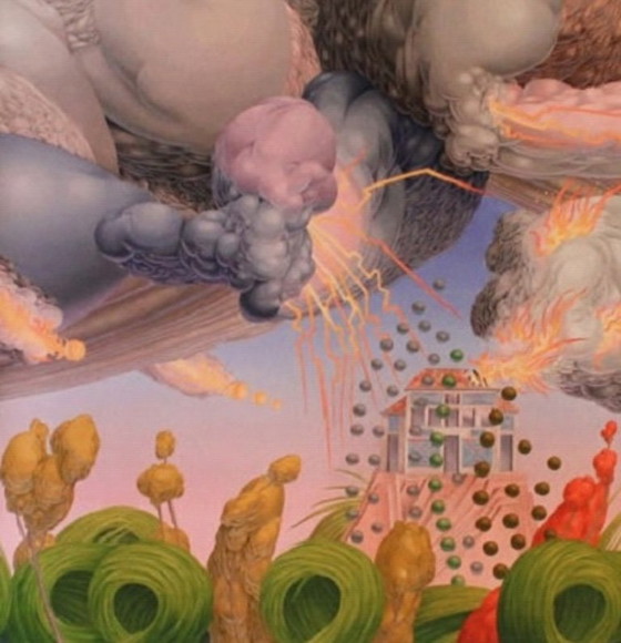 Wolfgang Hutter “The Garden and the Burning House” Hand-Signed Giclée Print, 2014 – Art Prints, Paper (photo 4 of 5)