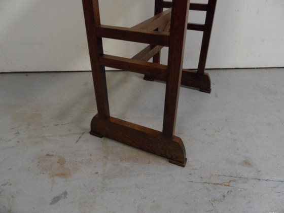 Image 1 of Vintage Oak Sidetable