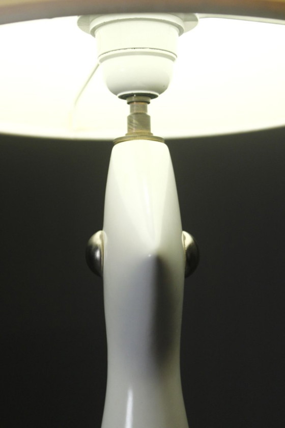 Kostka France - Large Post-Modernist Ceramic Design Lamp 1990s – Table lamps (photo 10 of 11)