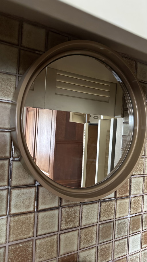 Precioso espejo de pared Gilac vintage, modelo 1813, fabricado en Francia.