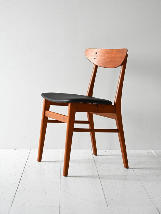 Image 1 of Quattro sedie vintage in teak danese di Farstrup