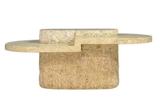 Image 1 of Mactan/Fossil Stone Coffee Table, Magnussen Ponte, 1980s