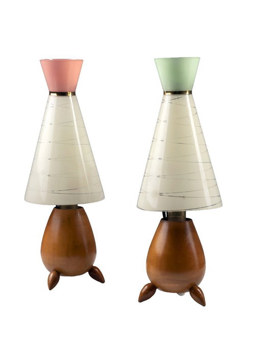 Pair of Table Lamps, 1960s, Austria