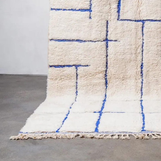 Alfombra artesanal de pura lana con coloridos estampados, 2/3 m – Ahrend, Wool (photo 6 of 9)