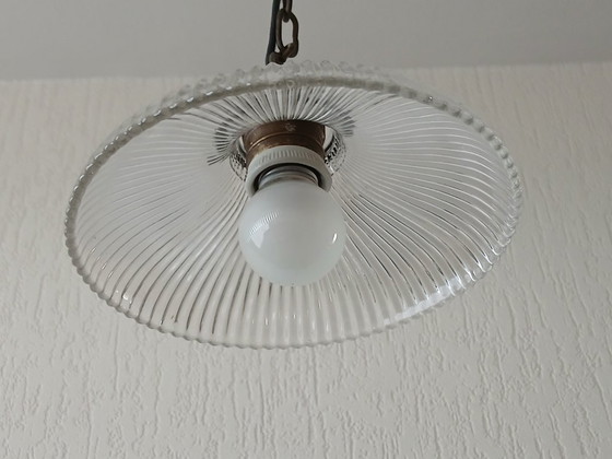 Image 1 of Lampada a sospensione Holopane Francia - Art Deco