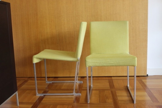 B&B Italia - SOLO chairs - Designer: Antonio Citterio – Dining chairs, Textile (photo 5 of 8)