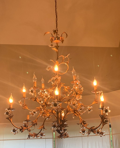 Lampadario italiano d'epoca