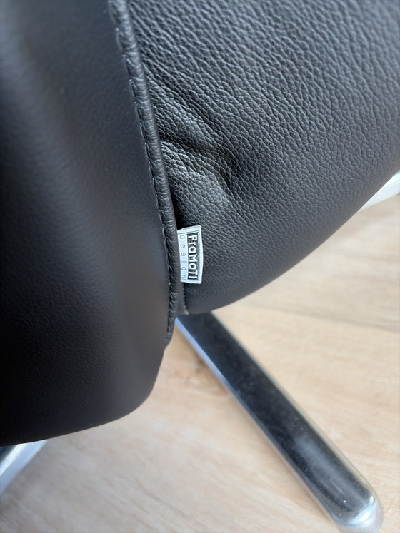 Framati Adjustable recliner chair – Leather, Metal (photo 5 of 5)