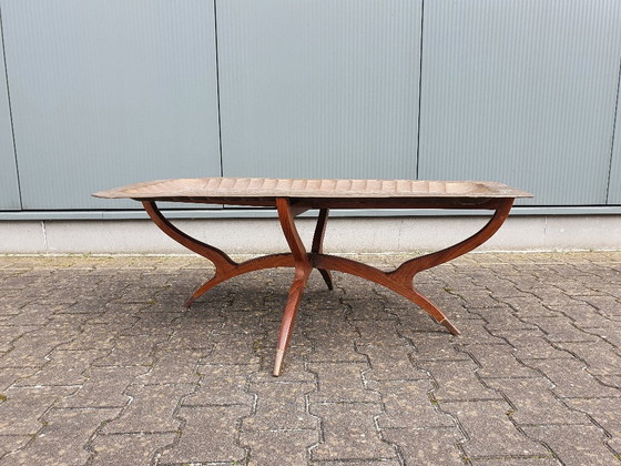 Image 1 of Large Moroccan (folding) coffee table for e.g. mezze