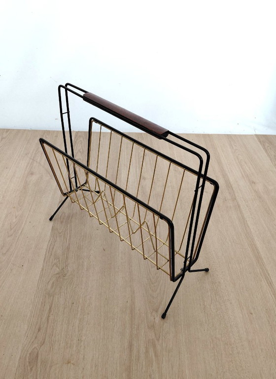 Image 1 of Sixties magazine rack