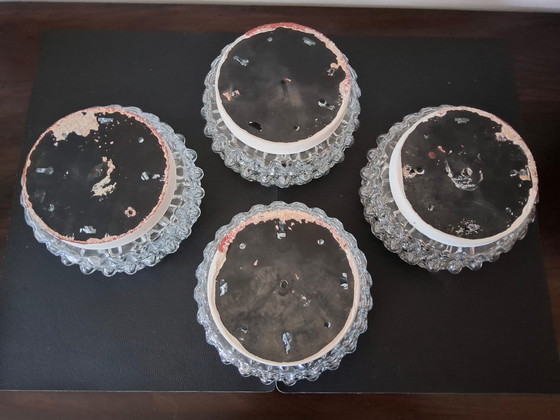 Image 1 of 4 beautiful 1960s ceiling lamps