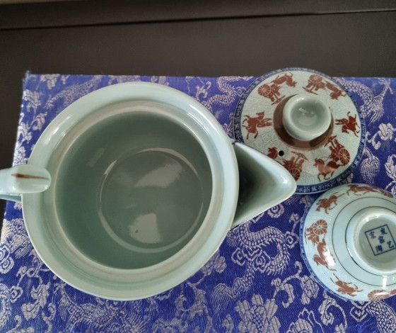 Set Vintage pour la Cérémonie du Thé Chinoise – Chinoiserie, Vaisselle, Porcelain (photo 11 of 11)