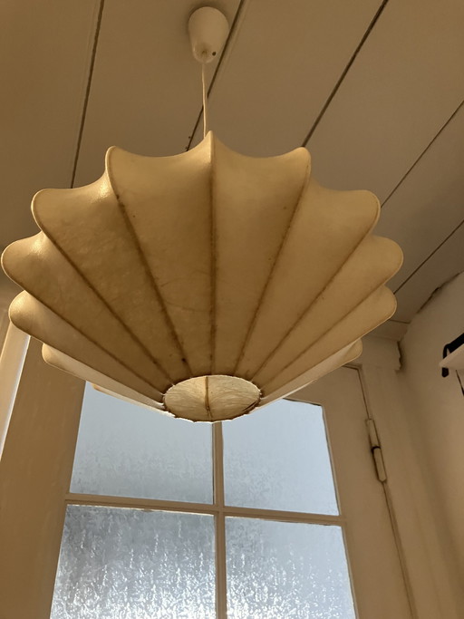 Lampada a bozzolo di Friedel Wauer per Goldkant