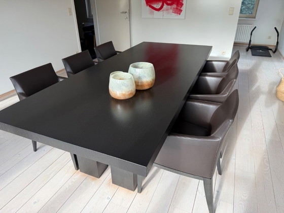 Van Rossum Mesas de comedor y Sillas Potocco Italy (6 Piezas) – Wood (photo 5 of 11)