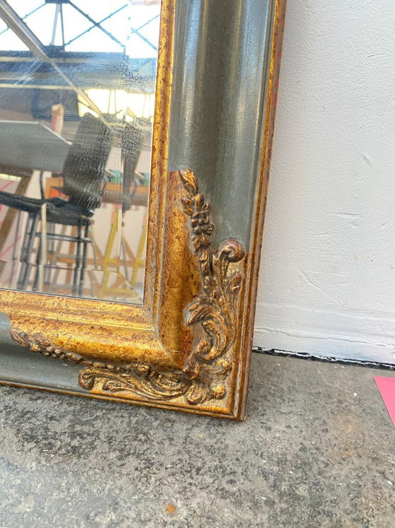 Image 1 of Rectangular Wall Mirror, Empire Style, 75cm x 55cm