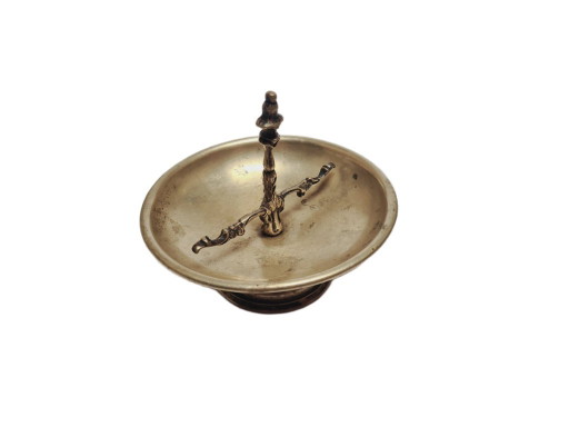 Cendrier à cigares figuratif Biedermeier de l'ancien Empire austro-hongrois, années 1900 – decoratieve objecten, Brass