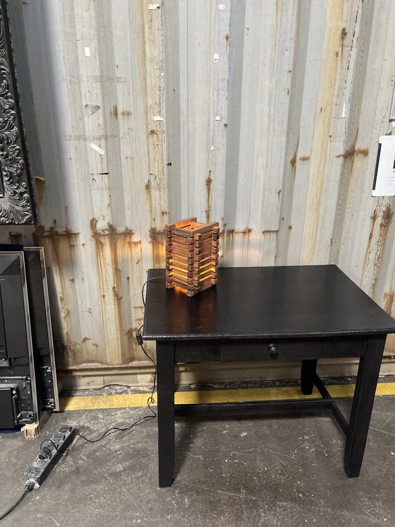 Image 1 of Lámpara de mesa de teca