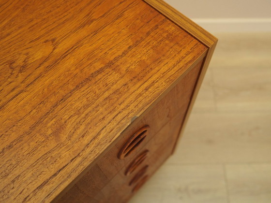 Image 1 of Teakhouten ladekast, Deens design, jaren 70, gemaakt in Denemarken.