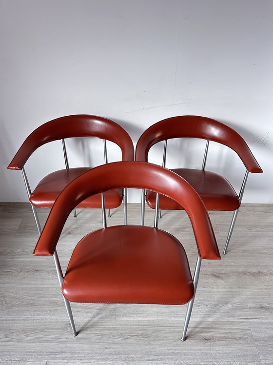 Image 1 of 3 sillas de comedor de diseño Fasem P40