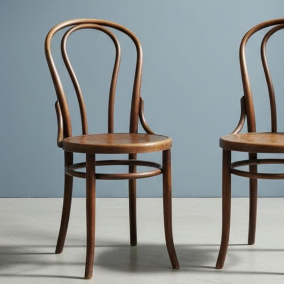 Image 1 of Bentwood chairs Thonet (Fischel), Made in Circa 1920s