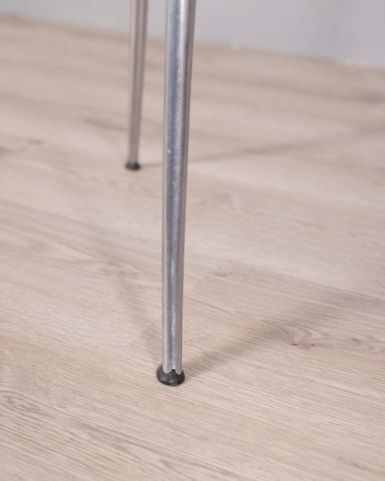 Image 1 of Set di 5 sedie vintage Coro degli anni '80 con braccioli, disegnate da Origlia per Origlia Italia.