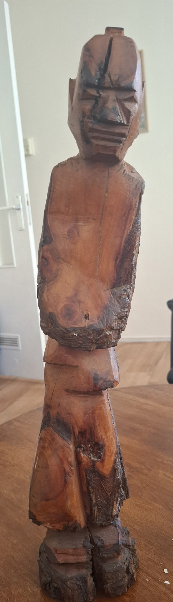 Statue en bois exotique 59 cm – Sculptures, Wood (photo 3 of 5)