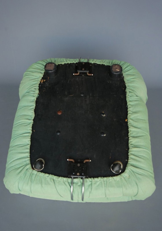 Image 1 of Fauteuil et ottoman Soriana vintage, conçus par Afra & Tobia Scarpa pour Cassina, années 1970