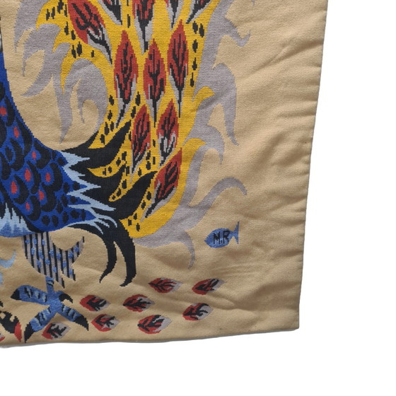 Image 1 of Vintage Tapestry by Michèle Ray, 60s/70s