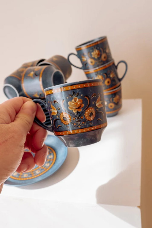 Vintage Bavaria coffee cups and saucers