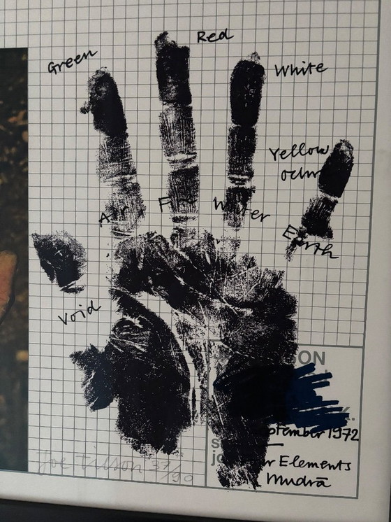 Image 1 of Joe Tilson Four Elements - Mudra Screenprint