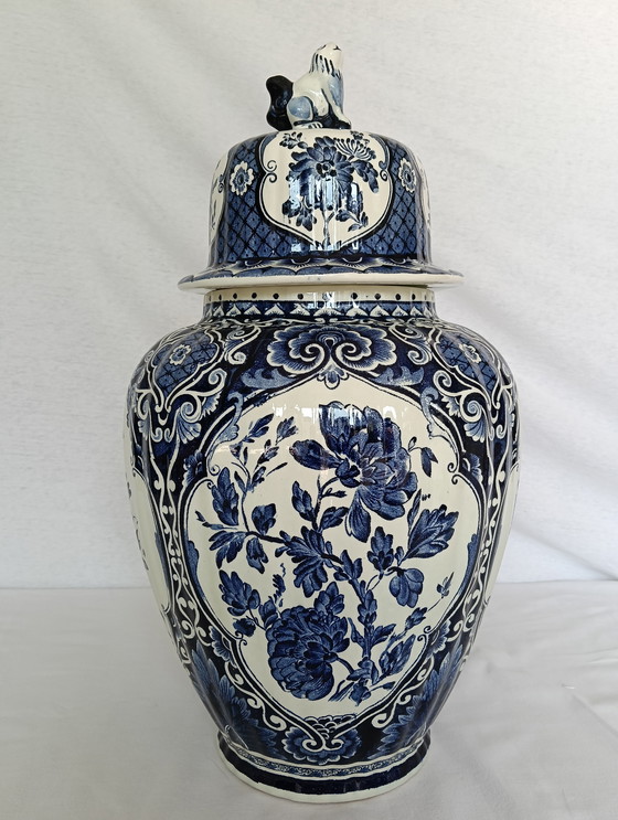 Image 1 of Boch Delft Sphinx XL vase