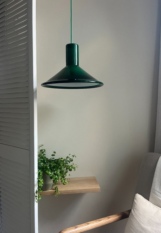 Image 1 of Vintage Holmegaard P&T Pendant - Michael Bang - Danish design lamp